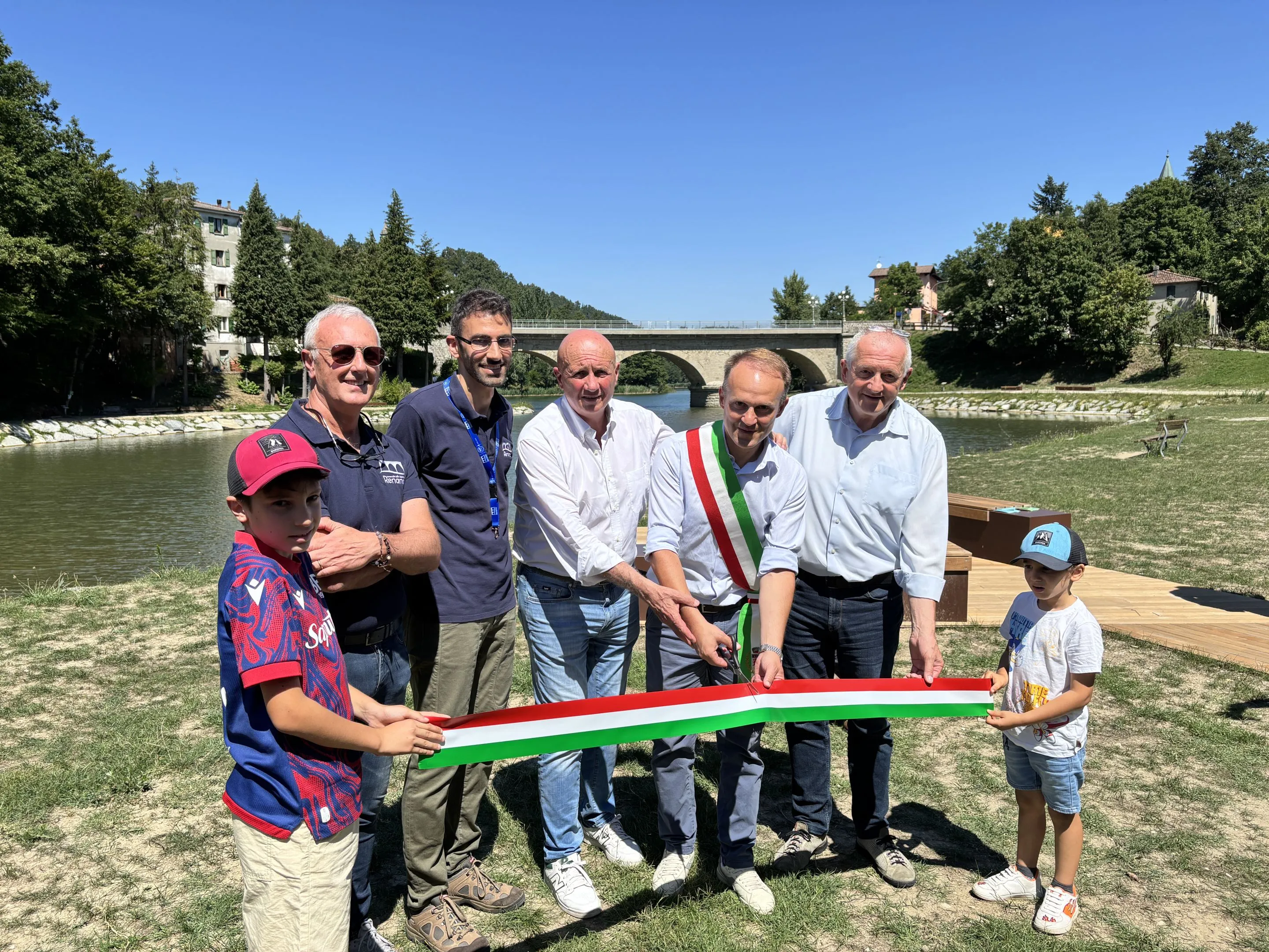 Inaugurati i lavori di sistemazione e restyling del Lago di Castel dell'Alpi