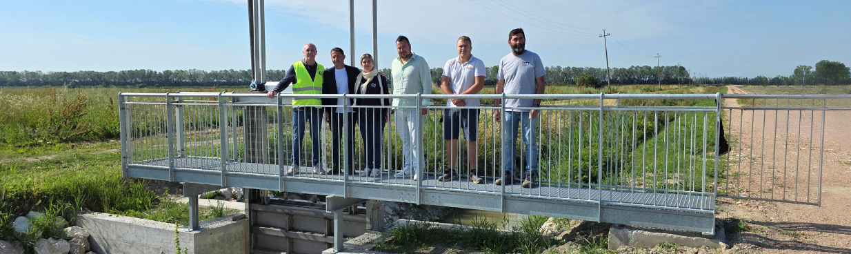 Finiti i lavori sul canale Tamarozza Rovere nell'argentano Finiti i lavori sul canale Tamarozza Rovere nell'argentano